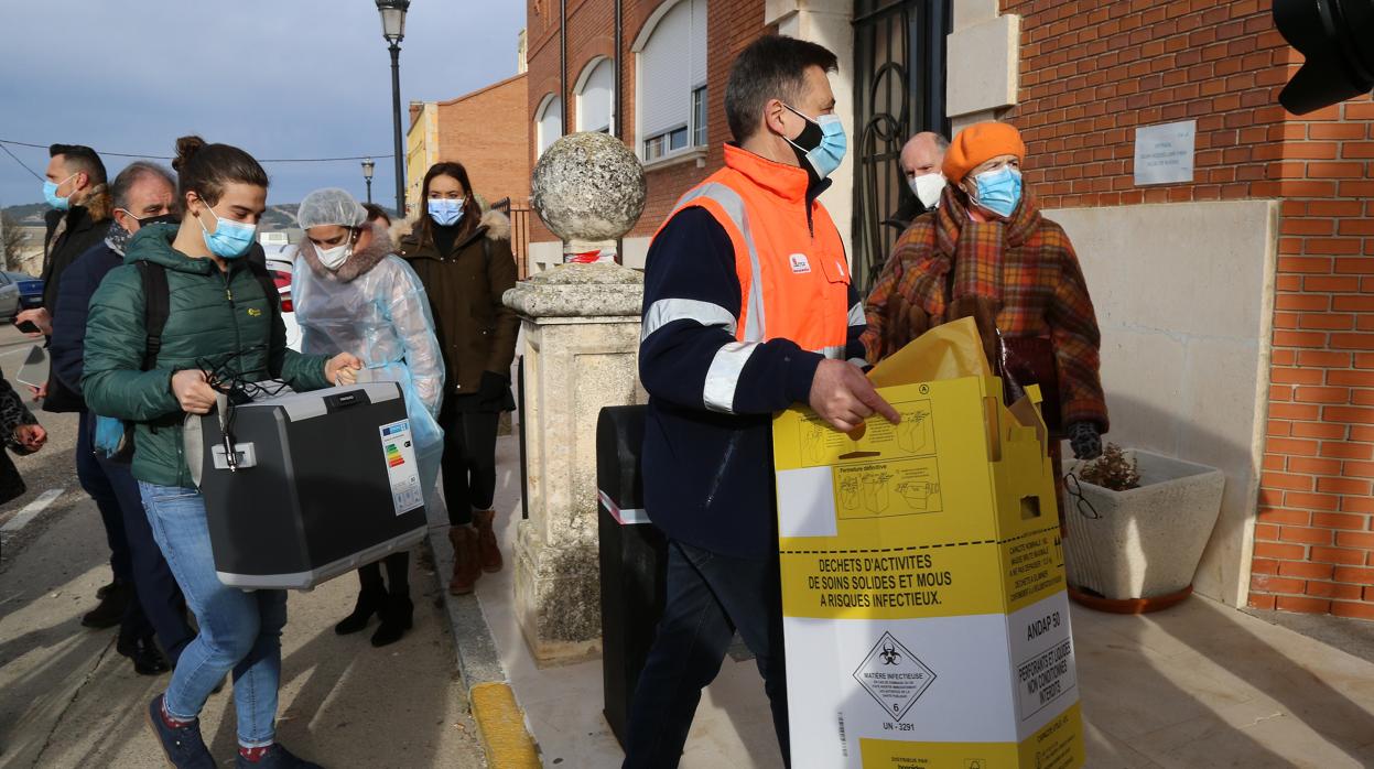 Inicio de la vacunación en Castilla y León