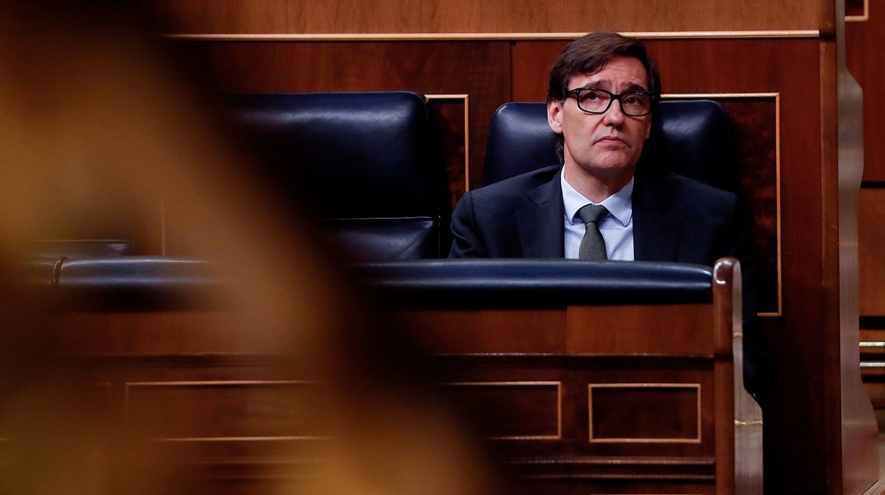 El ministro de Sanidad, Salvador Illa, en una imagen de archivo