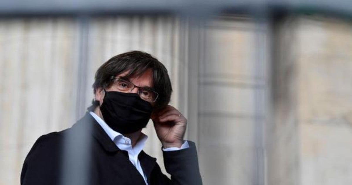 Puigdemont, fotografiado en Bruselas