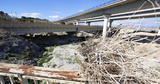 Imagen de tierras afectadas por la sequía en la provincia de Alicante