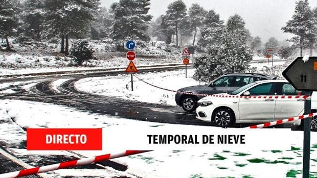 Los efectos del temporal Filomena, en directo: Castilla-La Mancha suspende las clases lunes y martes