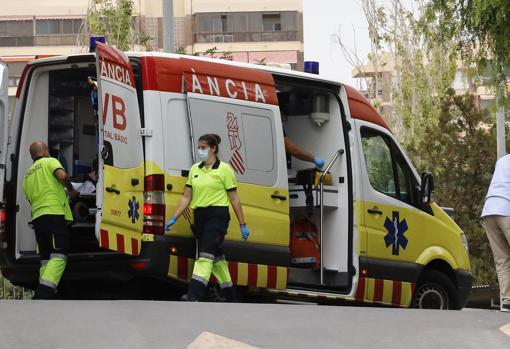 Imagen tomada en un hospital de la provincia de Alicante