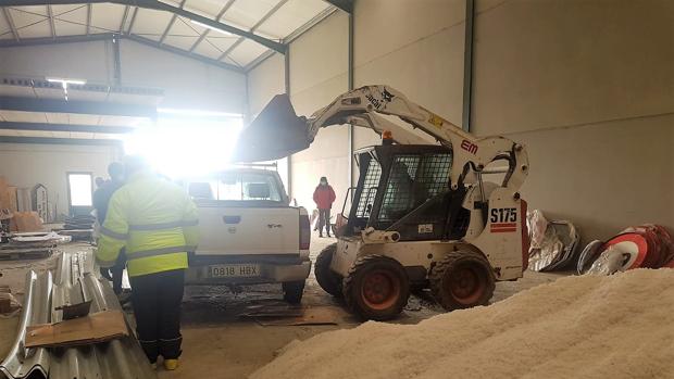 Temporal Filomena: la Diputación reparte 150.000 kilos de sal mientras el PP critica la falta de atención a los pueblos