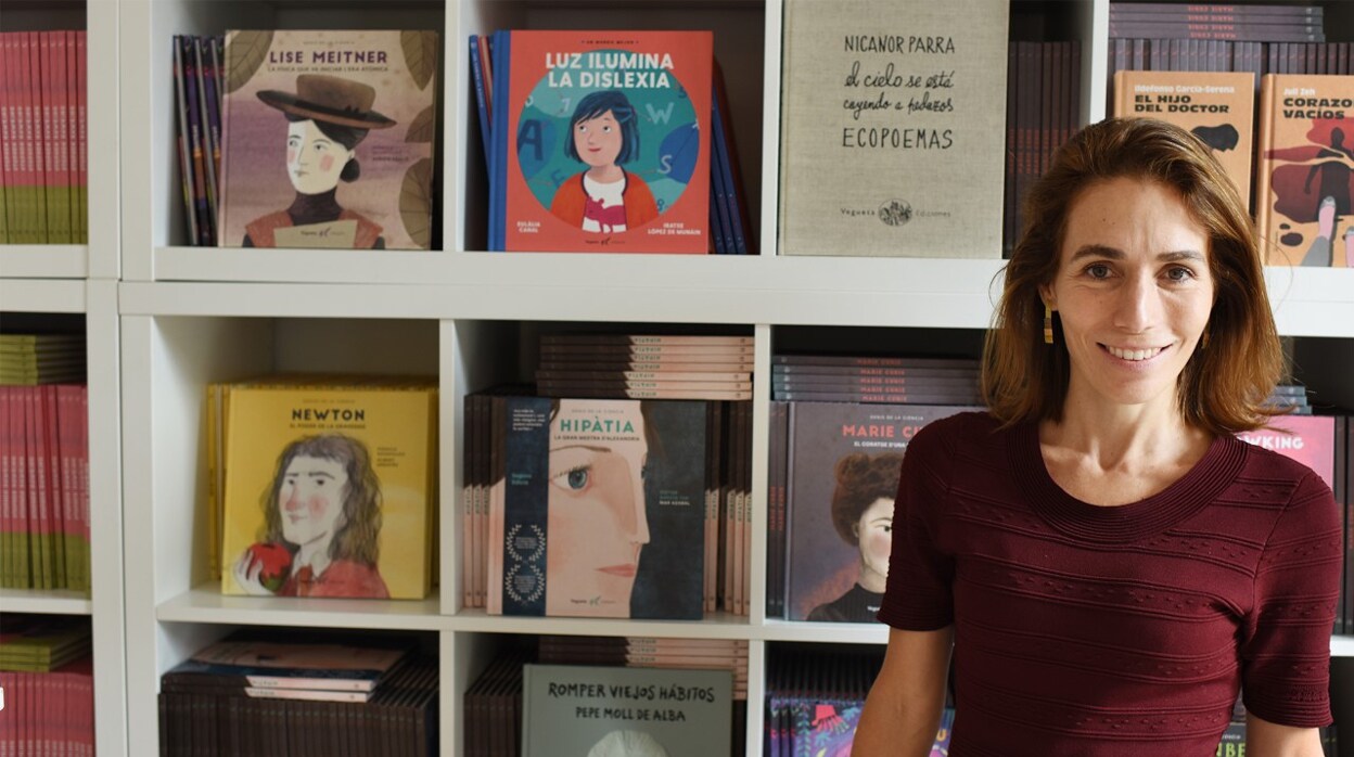Eva Moll de Alba, fundadora de Ediciones Vegueta