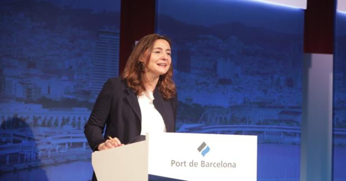 La presidenta del Puerto de Barcelona, Mercè Conesa
