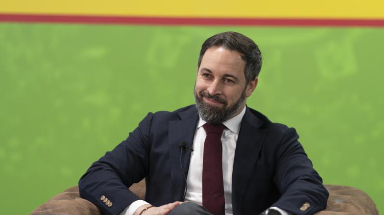 El presidente de Vox, Santiago Abascal