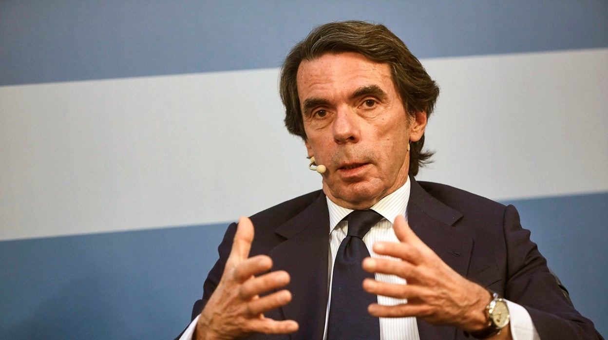 José María Aznar, expresidente del Gobierno, en una imagen de archivo