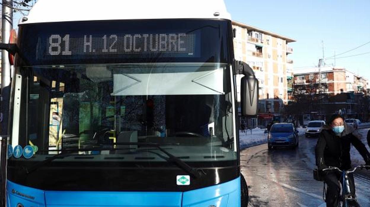 Los autobuses de la EMT circulan por la capital desde hace varios días