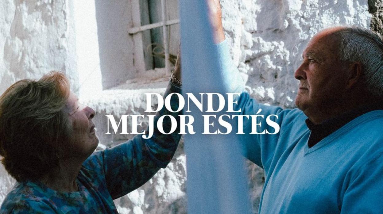 Encarna y Miguel, protagonistas del cortometraje «Donde mejor estés» de David Olivas