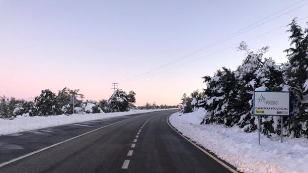 El 97,5% de las carreteras de la red provincial ya están abiertas al tráfico