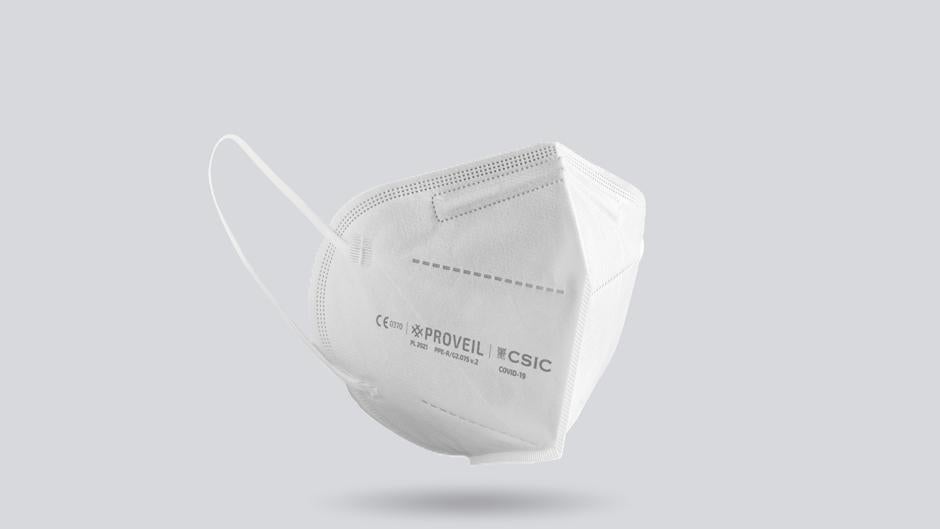 Coronavirus en Valencia: así es la mascarilla con nanofibras que desactiva el virus en un 97 por ciento en dos horas
