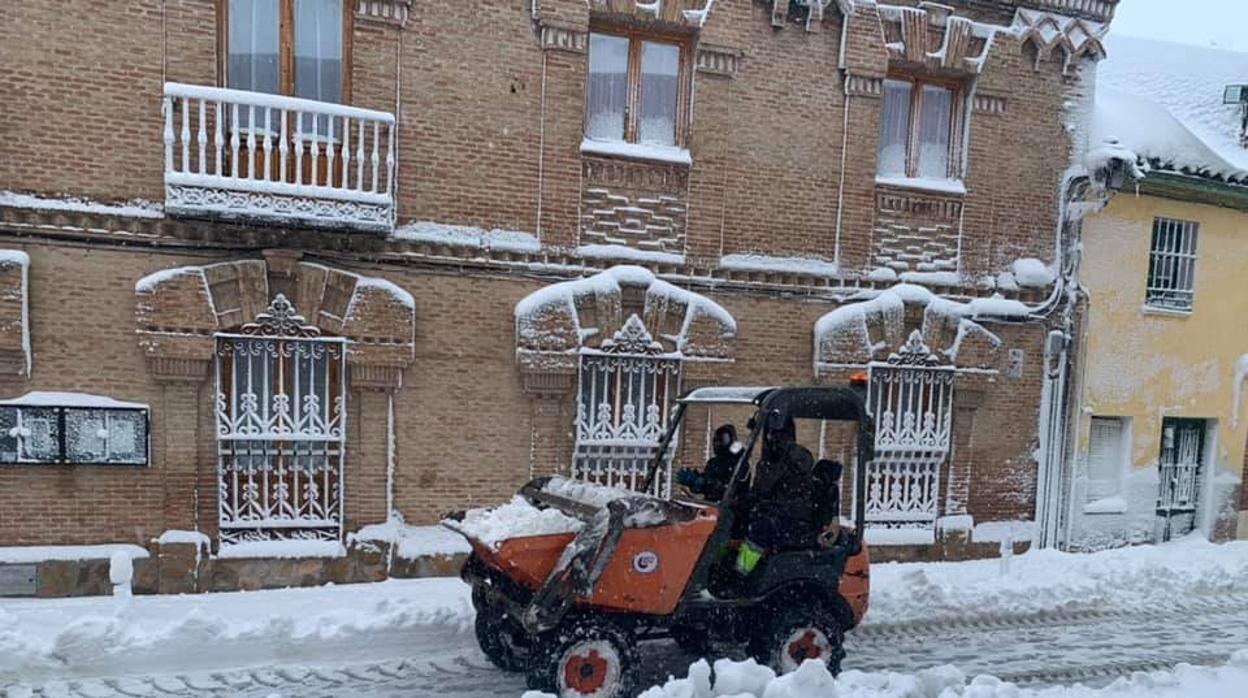 La cantidad de nieve caída en la provincia ha desbordado todas las previsiones