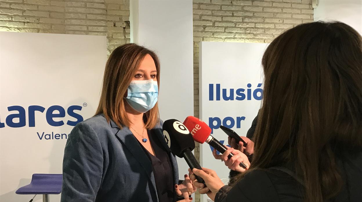 Imagen de María José Catalá, portavoz del PP en el Ayuntamiento de Valencia