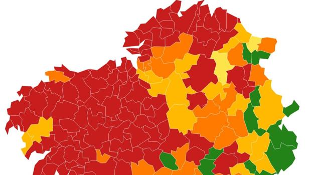 Coronavirus Galicia: descubre la incidencia acumulada, los casos y las restricciones de los concellos gallegos