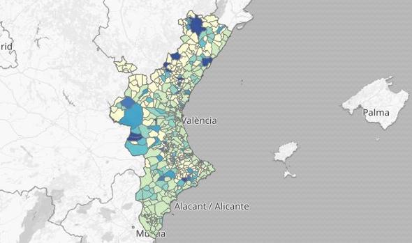 Restricciones en Valencia: mapa y listado de los últimos rebrotes de coronavirus por municipios