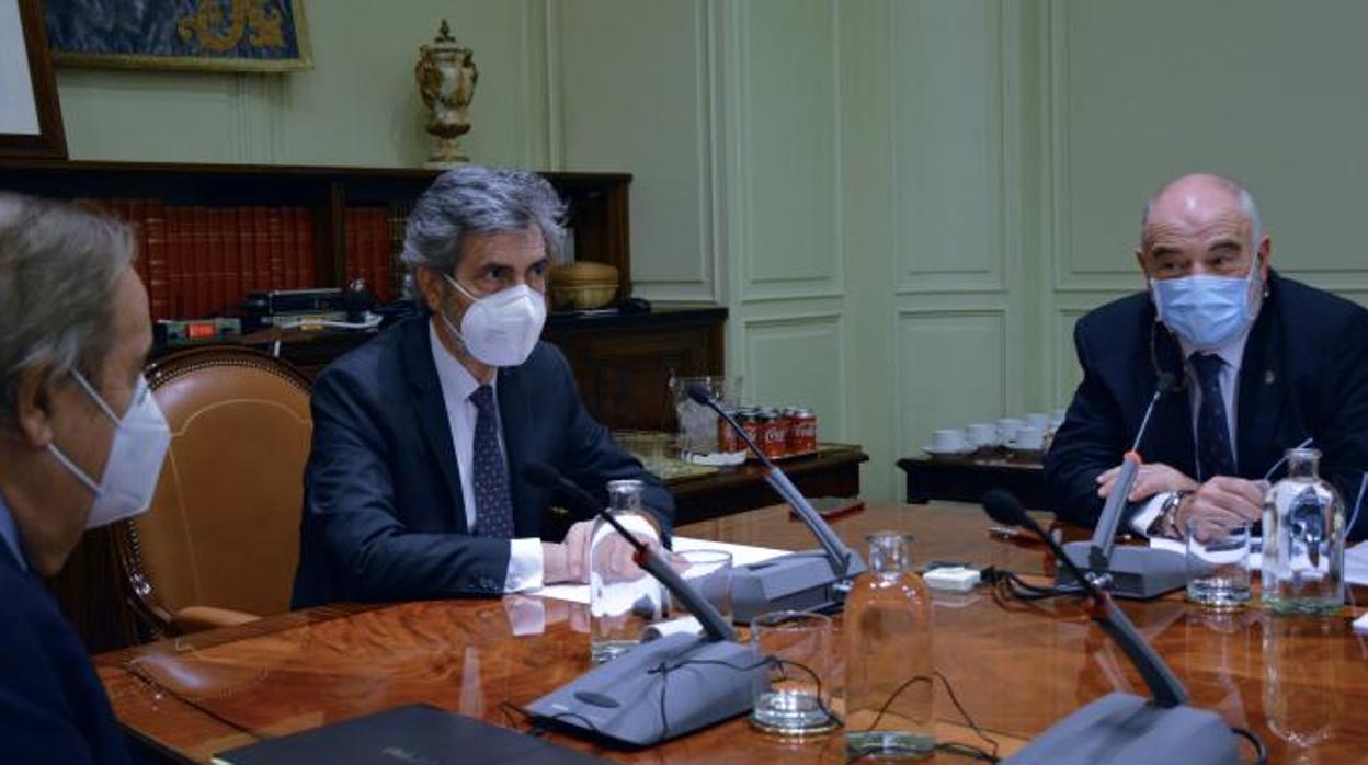 Reunión del Pleno del CGPJ