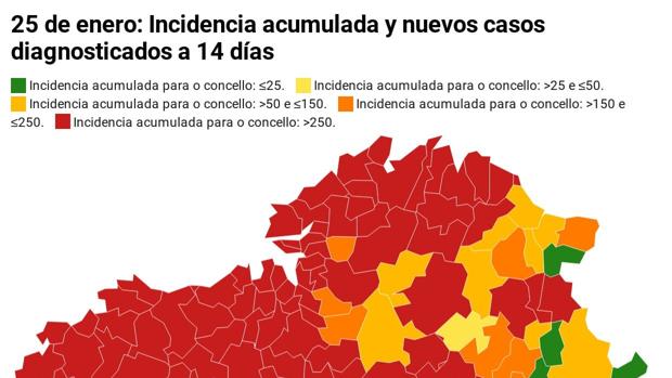 Coronavirus Galicia: descubre los casos de coronavirus y las actuales restricciones de tu concello