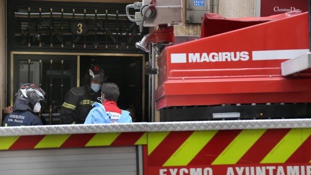 Los bomberos localizan a una octogenaria fallecida en su domicilio de Palencia