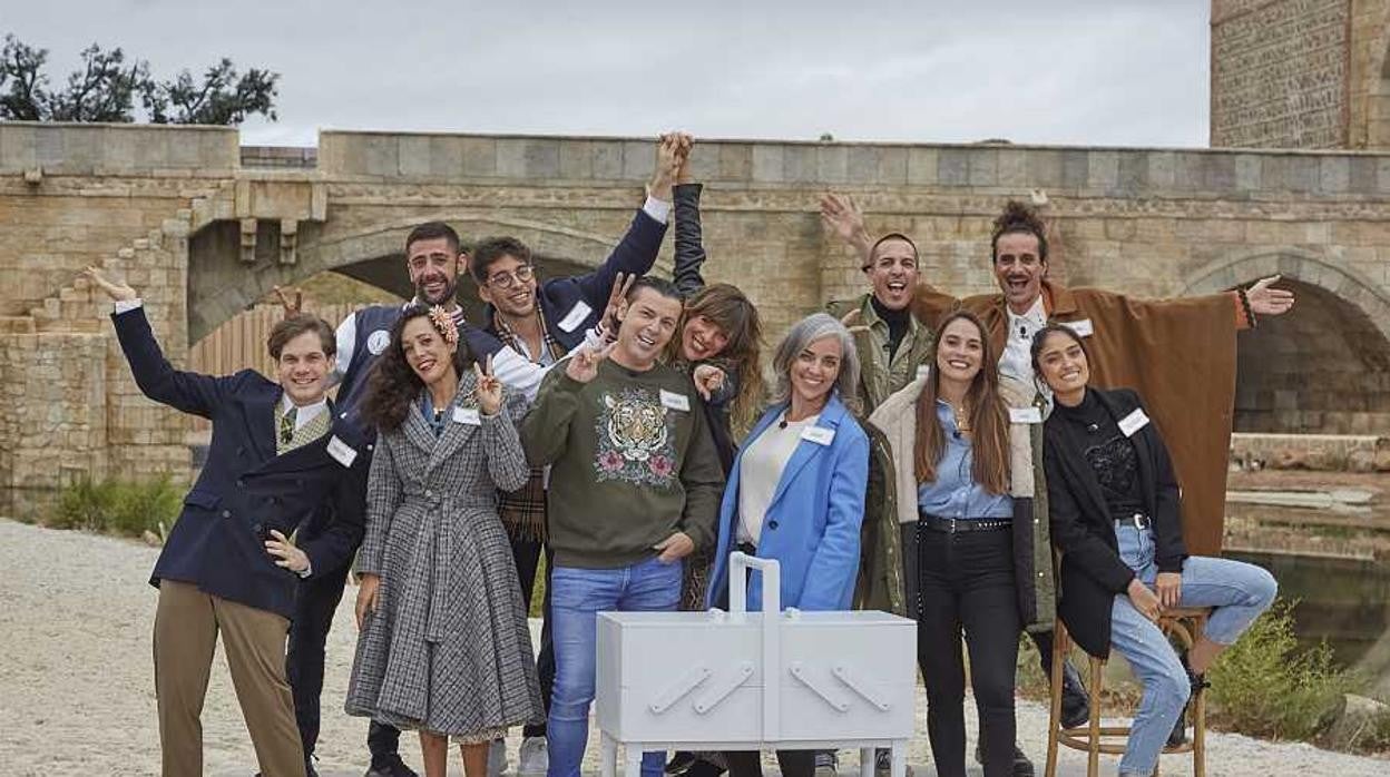 Los concursantes en Puy du Fou, en Toledo