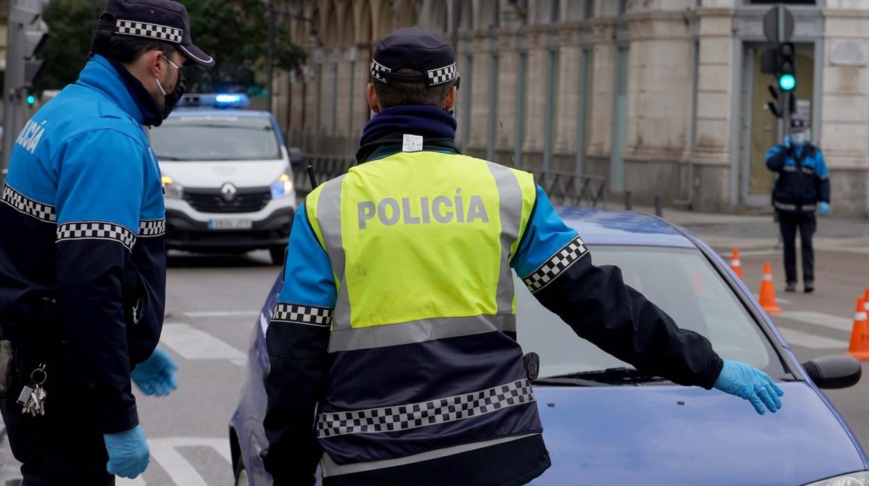 Policía Municipal de Valladolid, en una imagen de archivo