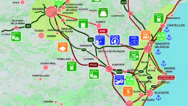 La Generalitat y la Fundación Conexus impulsarán el eje Madrid-Valencia como corredor verde y sostenible