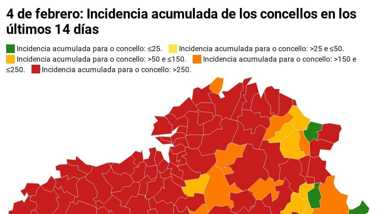 Coronavirus Galicia: descubre los nuevos casos y las restricciones en tu concello