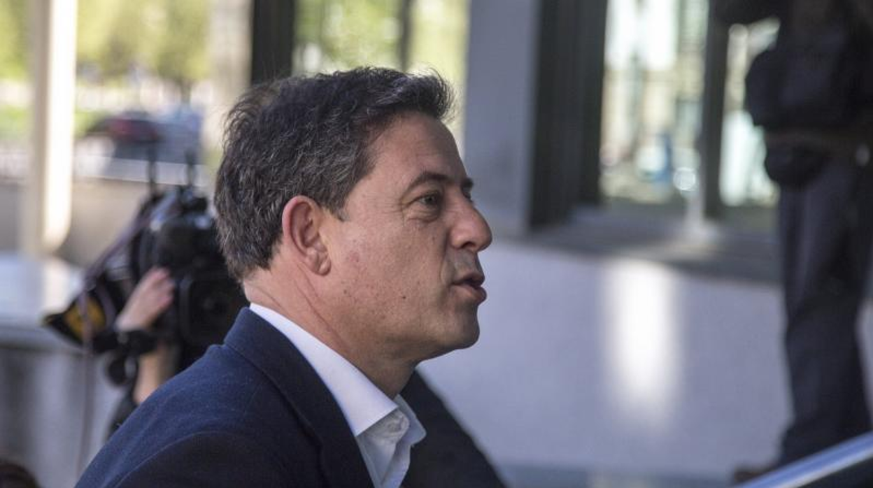 Besteiro, a su llegada a los juzgados en 2016