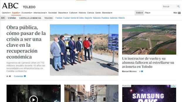 ABC Toledo y Castilla-La Mancha igualan su récord en internet