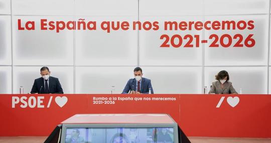 Reunión de la Ejecutiva Federal del PSOE de este lunes