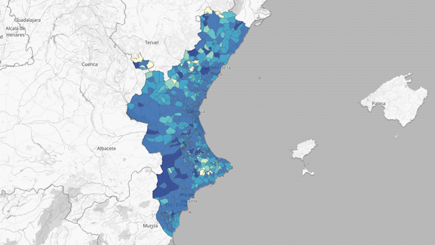 Restricciones en Valencia: los casos de coronavirus descienden en quince de los dieciséis municipios confinados
