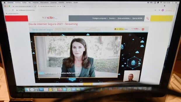 La Reina pide no bajar «la guardia» ante el ciberacoso, las tecnoadicciones o la «obesidad digital» en menores
