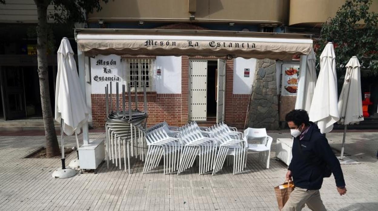 La hostelería lleva semanas cerrada en Galicia