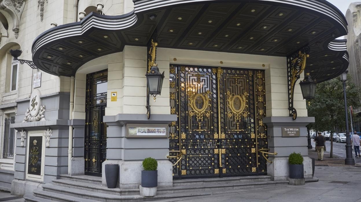 Exterior del hotel Westin Palace, en Madrid