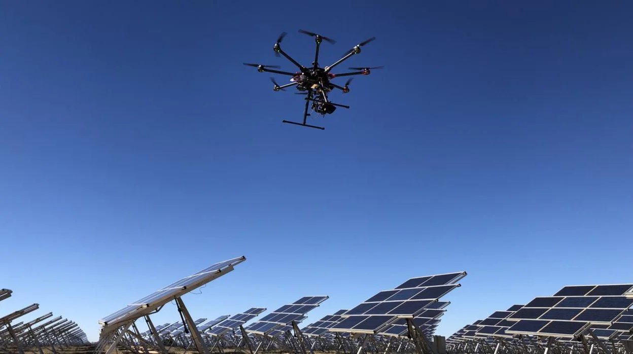 Un dron inspeccionará grandes áreas