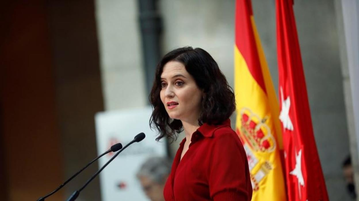 Isabel Díaz Ayuso, presidenta regional