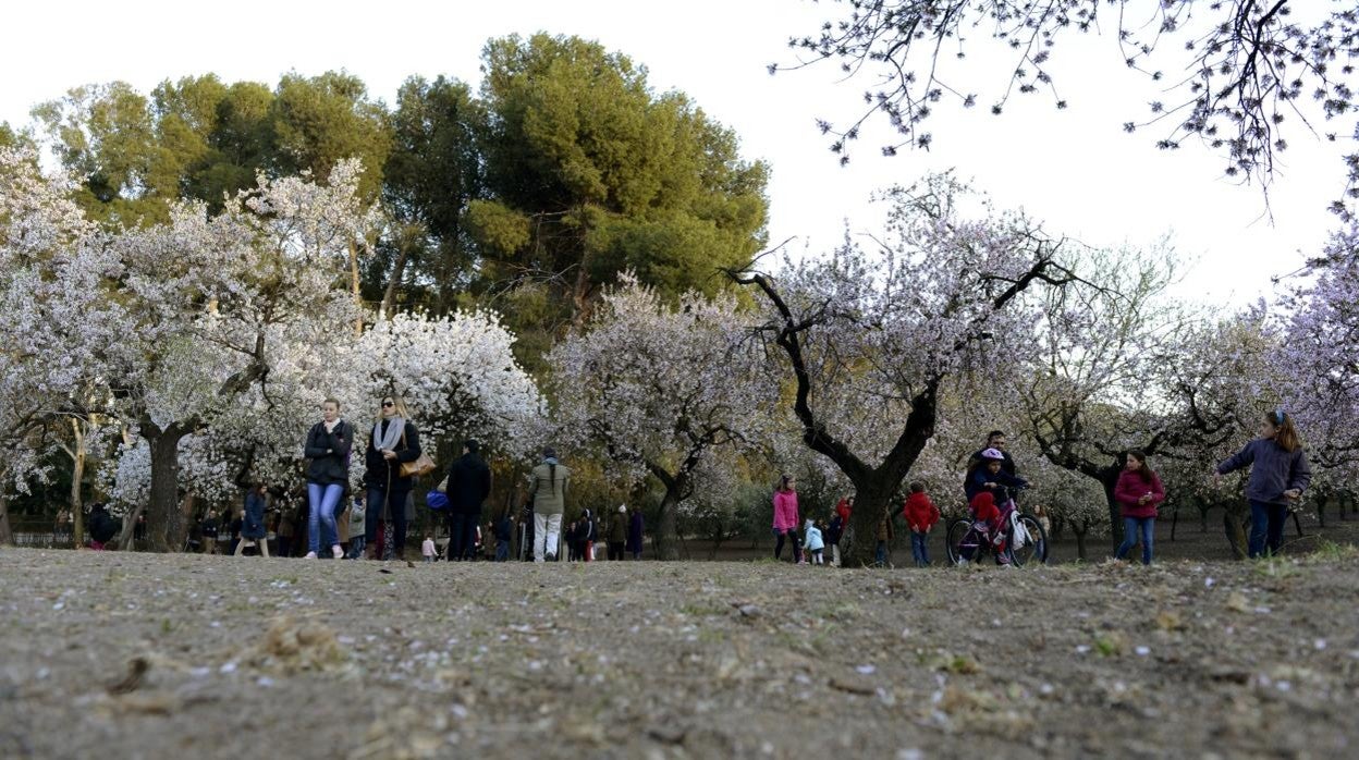 El parque de la Quinta de Los Molinos, en una imagen de archivo