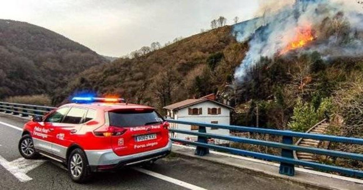 Extinguido el incendio de Navarra