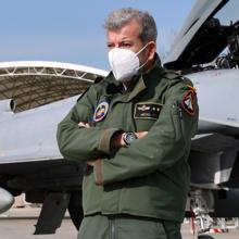 El teniente coronell Medel EA