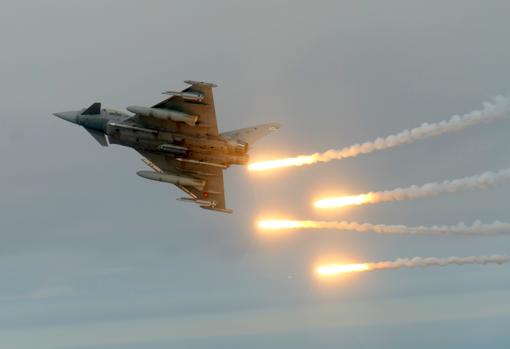Eurofighter: un guardián español en el mar Negro