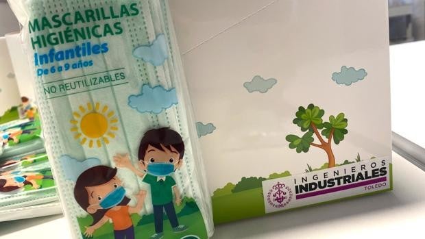 2.000 mascarillas infantiles para familias sin recursos