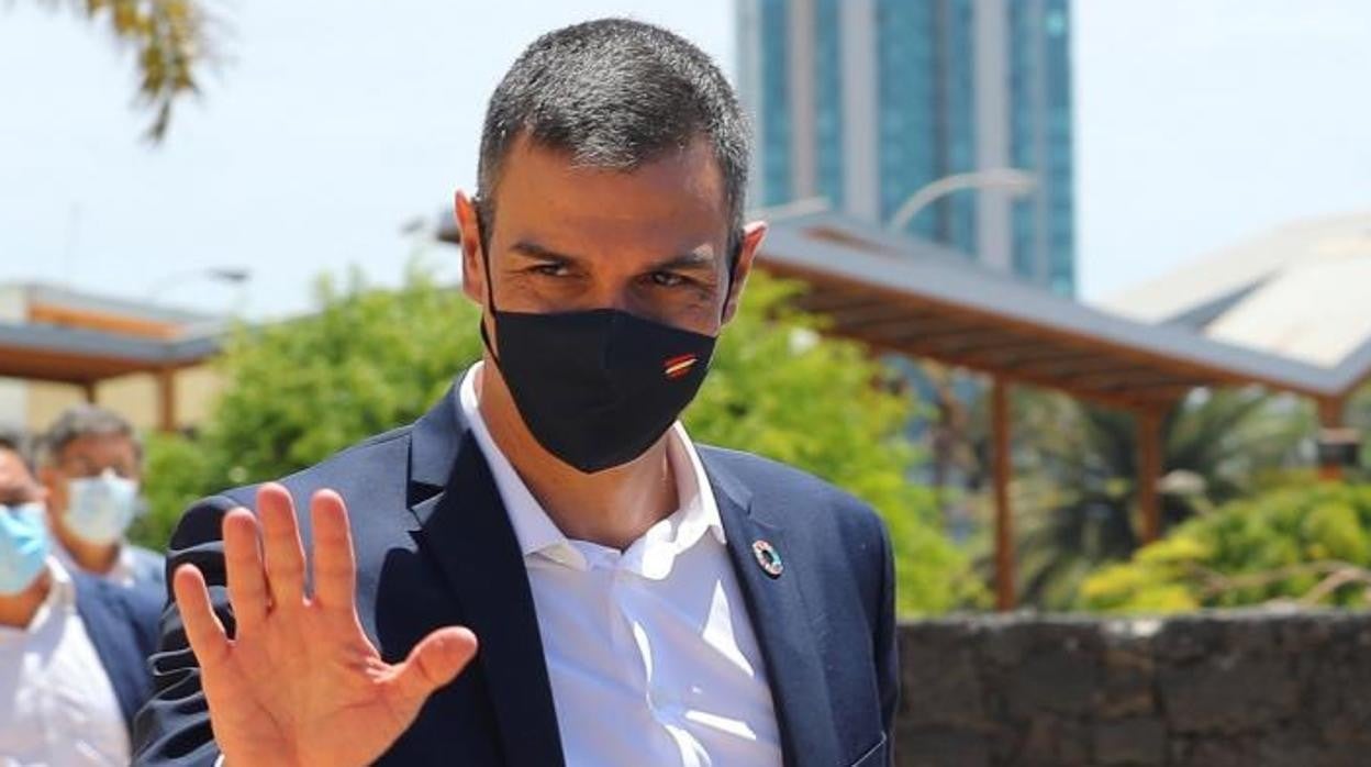 El presidente del Gobierno, Pedro Sánchez
