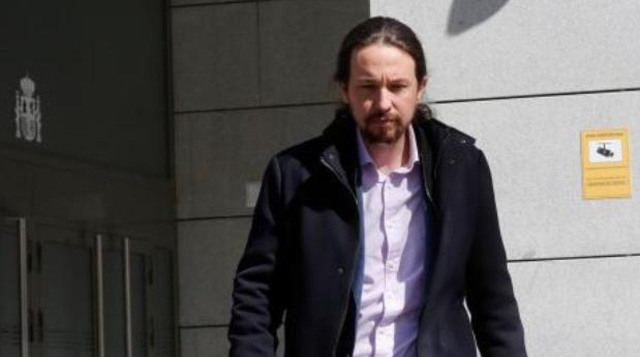 El líder de Podemos, Pablo Iglesias