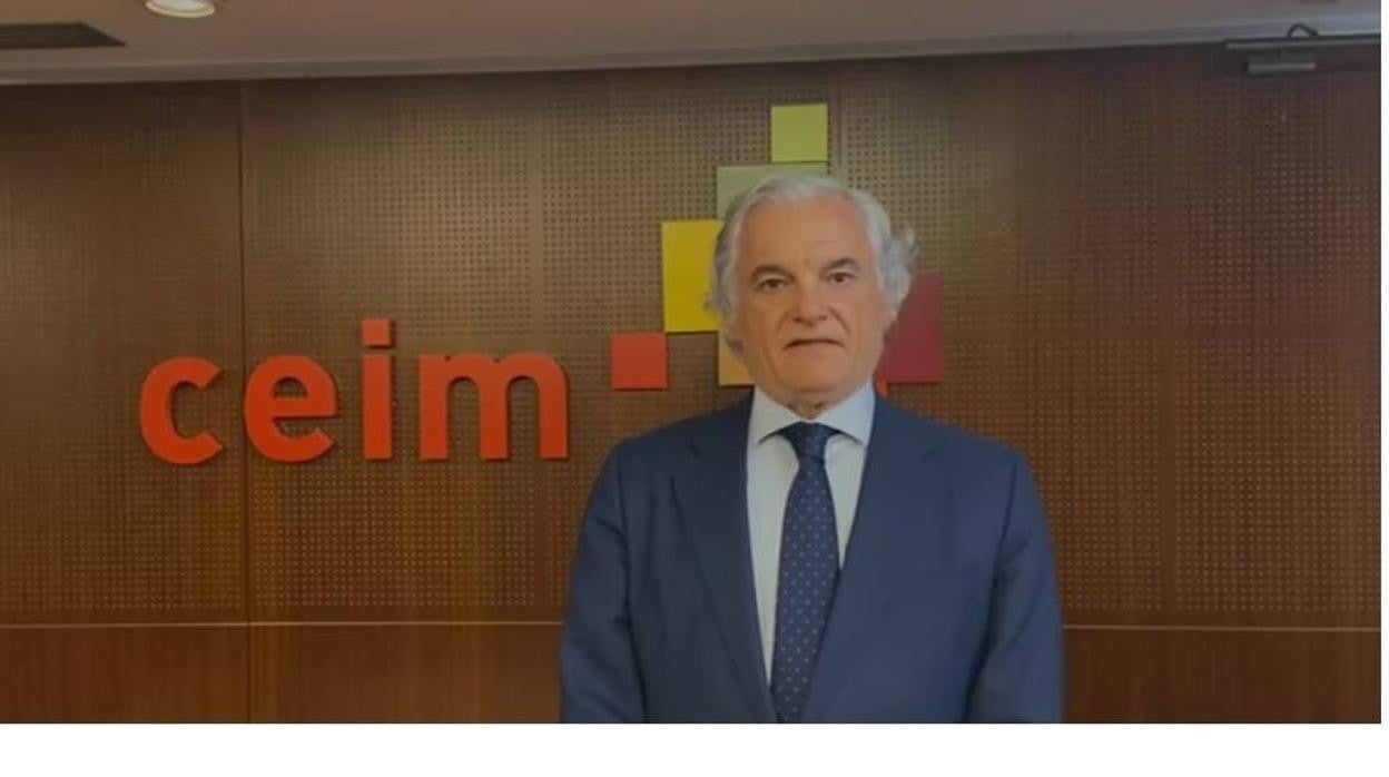 Miguel Garrido, presidente de CEIM