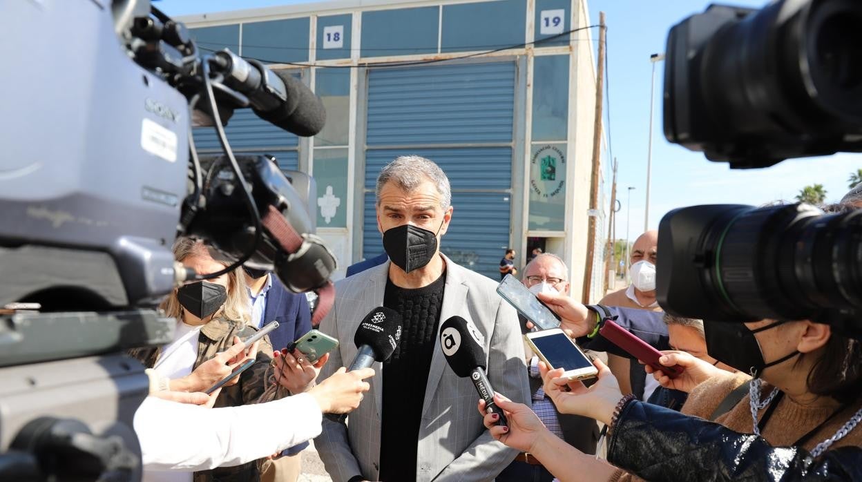 Imagen de Toni Cantó tomada este viernes en Castellón