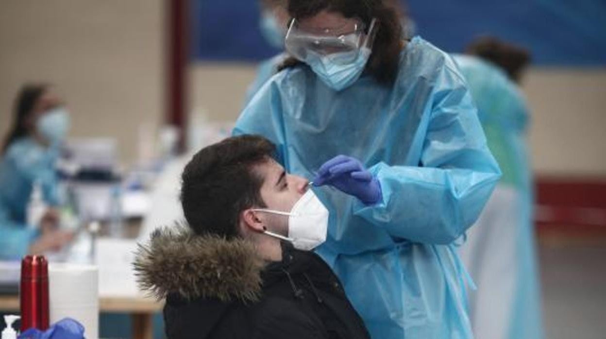 Toma de muestras para la detección de casos de Covid