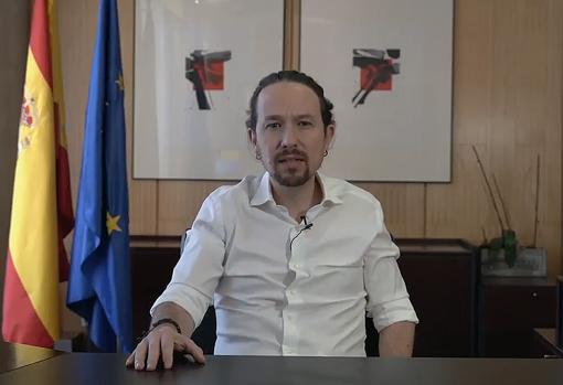 Imagen del vicepresidente segundo del Gobierno, Pablo Iglesias