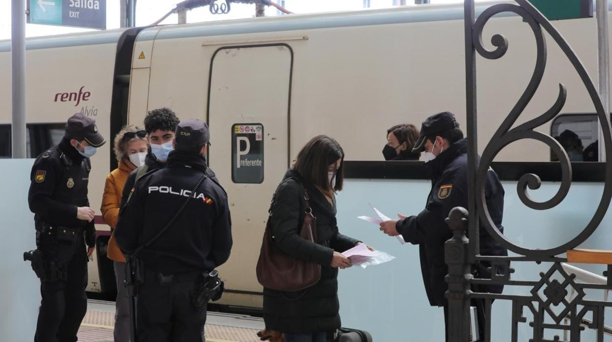 Controles este viernes en la estación de tren de Valladolid