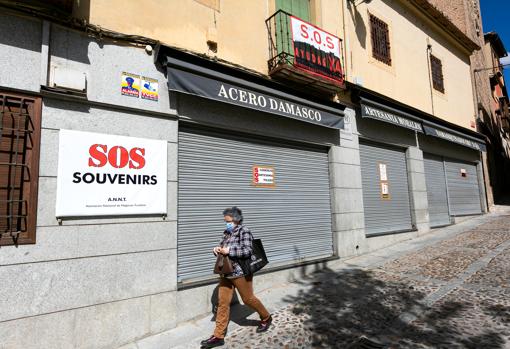 Los comerciantes y fabricantes de artesanía de Toledo lanzan un SOS