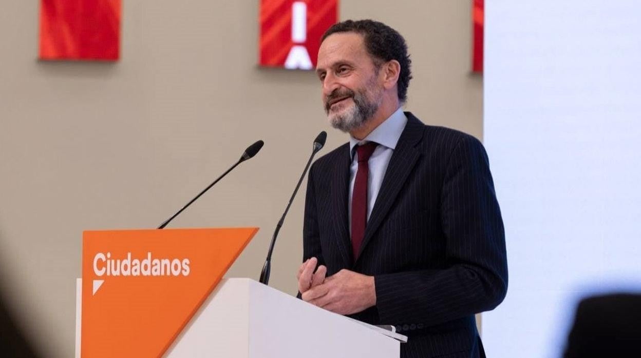 Edmundo Bal, portavoz nacional de Cs y candidato del partido a las elecciones de la Comunidad de Madrid