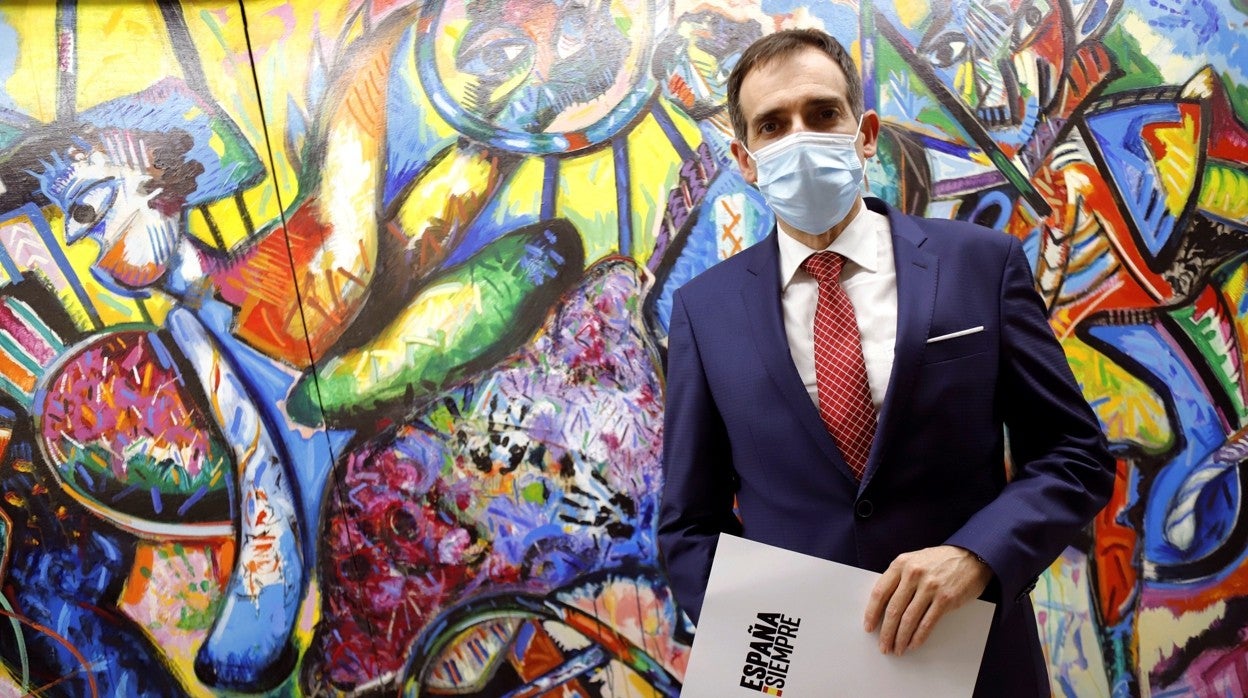 El portavoz de los críticos de Vox de Murcia, Juan José Liarte